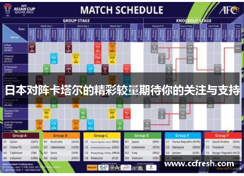 日本对阵卡塔尔的精彩较量期待你的关注与支持