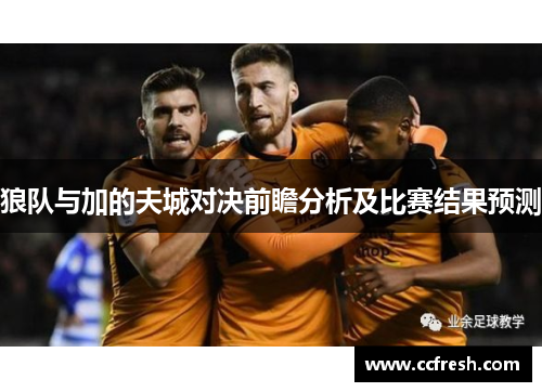 狼队与加的夫城对决前瞻分析及比赛结果预测